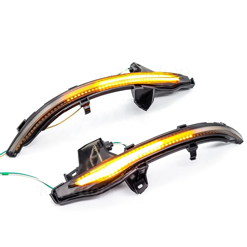Dynamic LED Mirror Turn Signal Lights for Audi A6 C8, A7 4K &amp; A8 D5 (2018+) – Sequential Indicator Upgrade