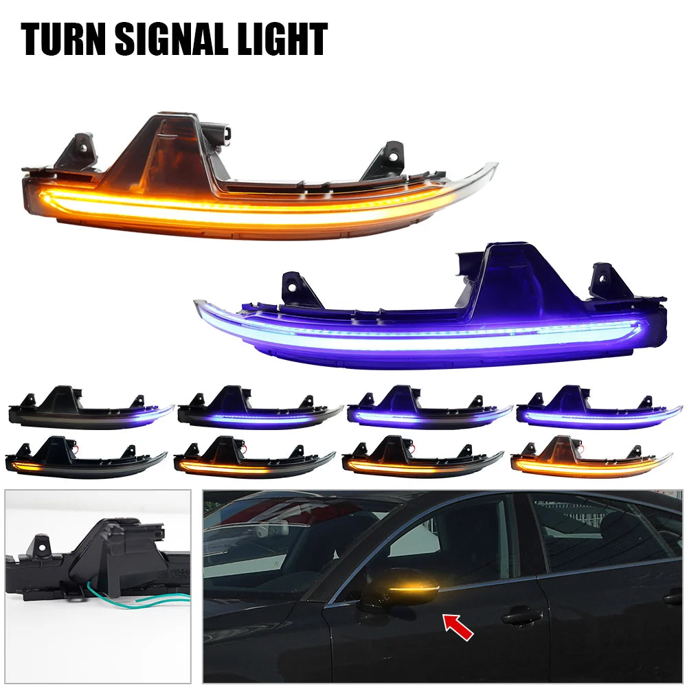 Dynamic Sequential Mirror Turn Signal Lights for Audi A7 / S7 / RS7 (2011–2017)