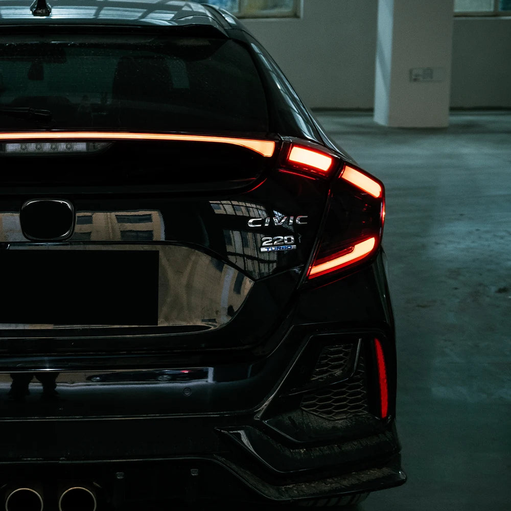 LED Dynamic Tail Lights for Honda Civic X 2016-2021 – Premium Rear Light Upgrade for FC, FK7 &amp; FK8 Models