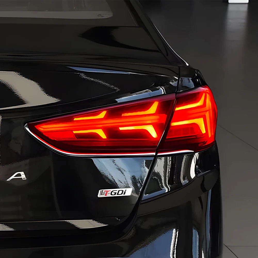 LED Tail Lights for Hyundai Sonata 2018-2019 – Dynamic Sequential Signal & Start-Up Animation Rear Lamp Upgrade