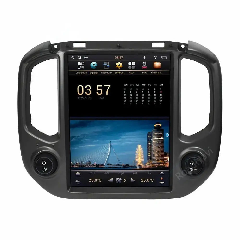 RoadNavi 12.3" Android Car Stereo for Chevrolet Colorado & GMC Canyon 2015-2018 – Wireless CarPlay, Android Auto & GPS Navigation