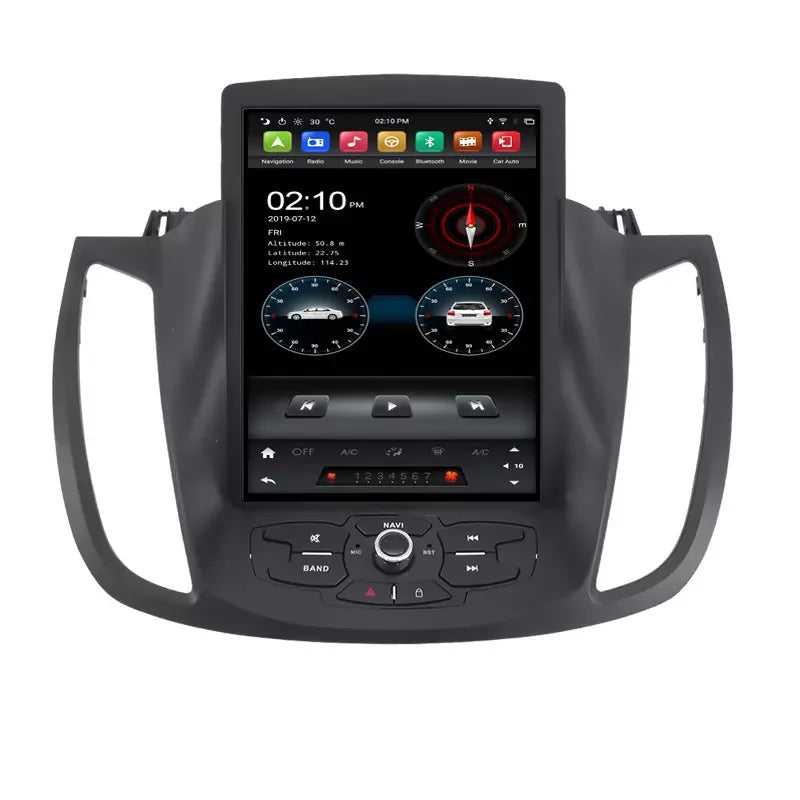 Android Vertical Screen Stereo for Ford Kuga 2013-2017 – Wireless CarPlay, Android Auto & GPS Navigation