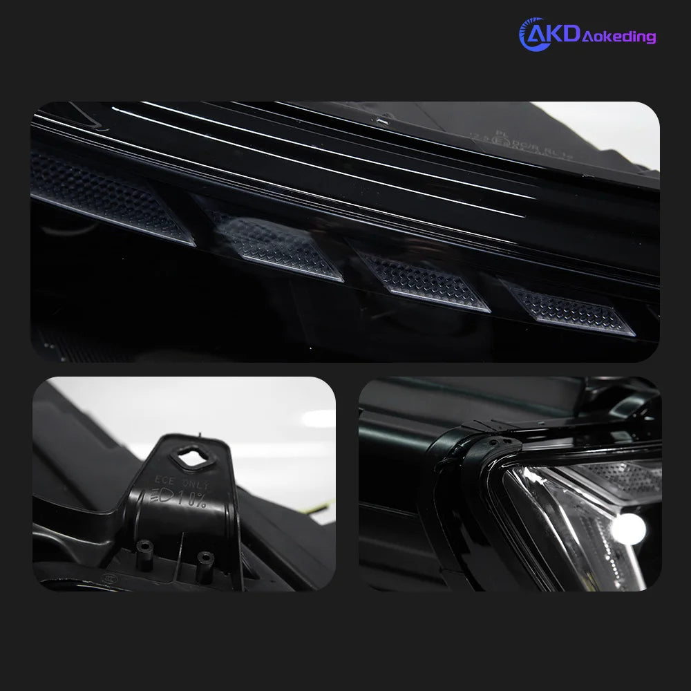 RS3 Style LED Headlights for Audi A3 (2013-2016)