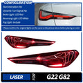 Car Lights for BMW G22 LED Tail Lamp 2021-2023 G23 Laser Tail Light G82 G26 425i 430i Rear Trunk Stop Brake Dynamic Signal Auto