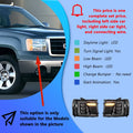 LED Projector Headlights for GMC Sierra 2007-2013 – Plug & Play Upgrade with Start-Up Animation