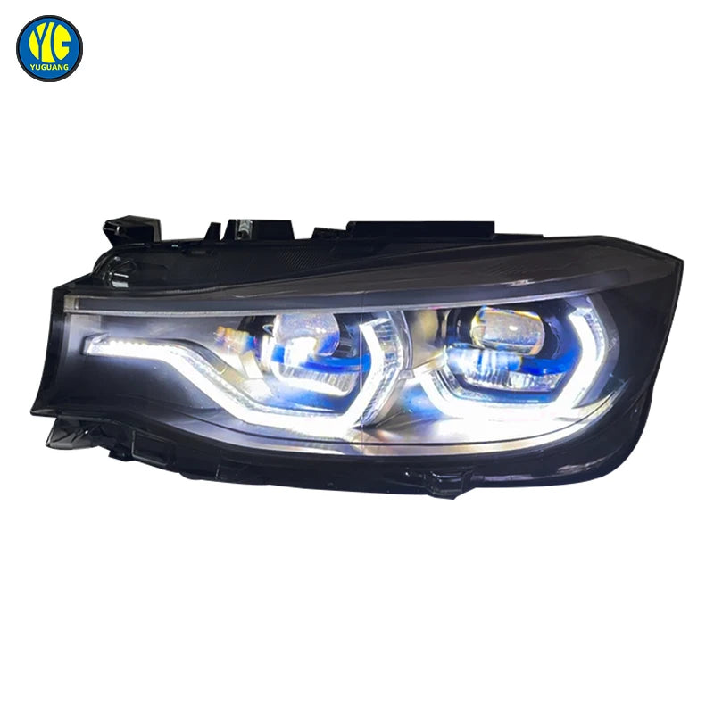 LED Headlight Assembly Upgrade for BMW 3 Series GT F34 (2013–2020) | Plug &amp; Play Headlamp Set