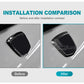 Real Carbon Fiber Interior Logo Badge for Fiat 500 &amp; Abarth 595 (2008-2023)