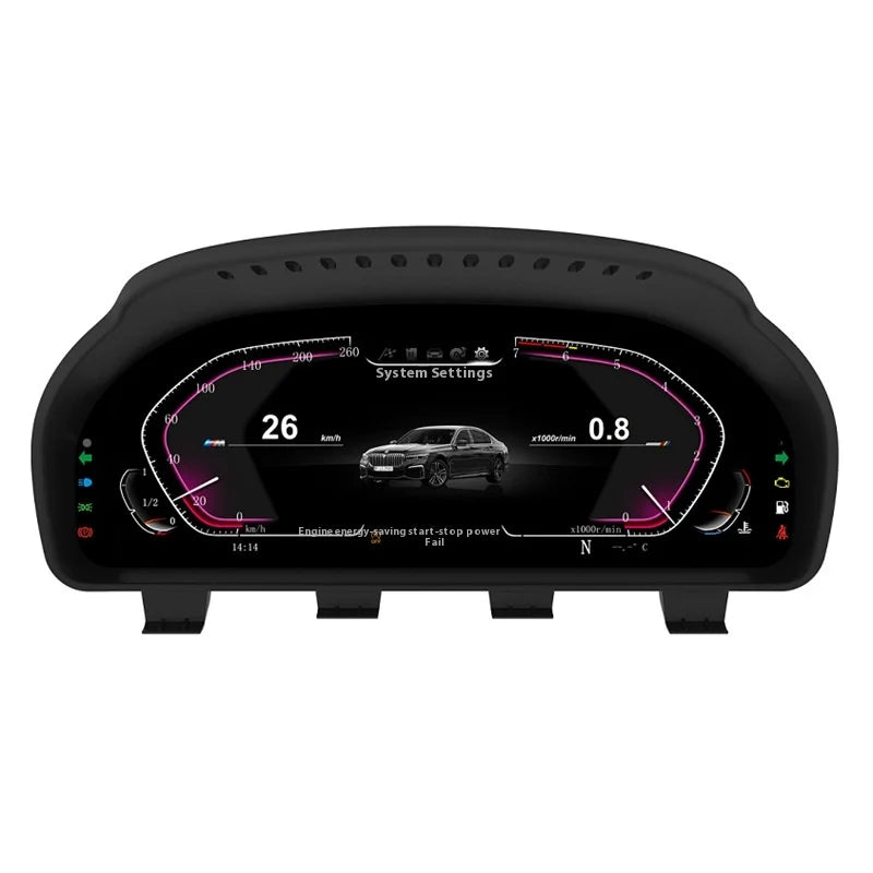 12.3" LCD Digital Instrument Cluster for BMW 4, 5, 6 &amp; 7 Series | X3, X4, X5, X6