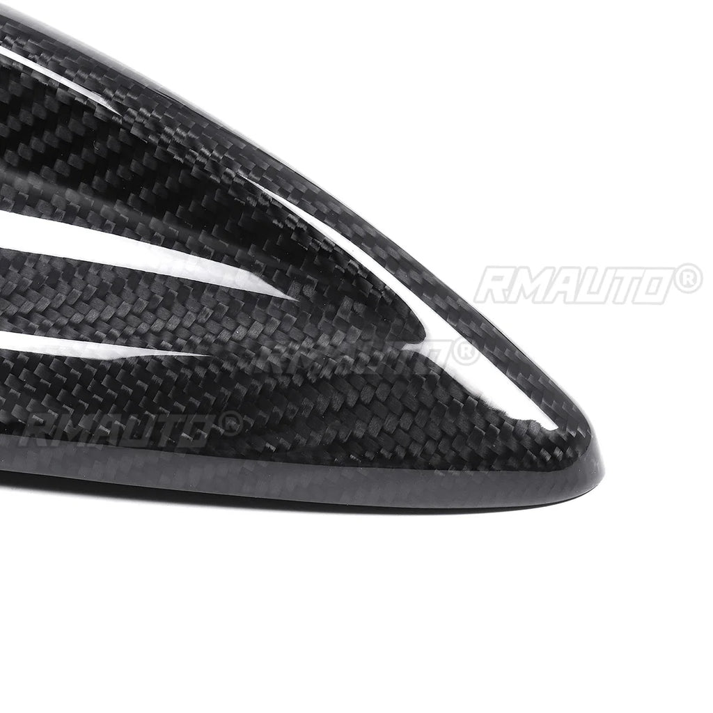 Real Carbon Fiber Shark Fin Antenna Cover for BMW F Series Models (2011–2016)