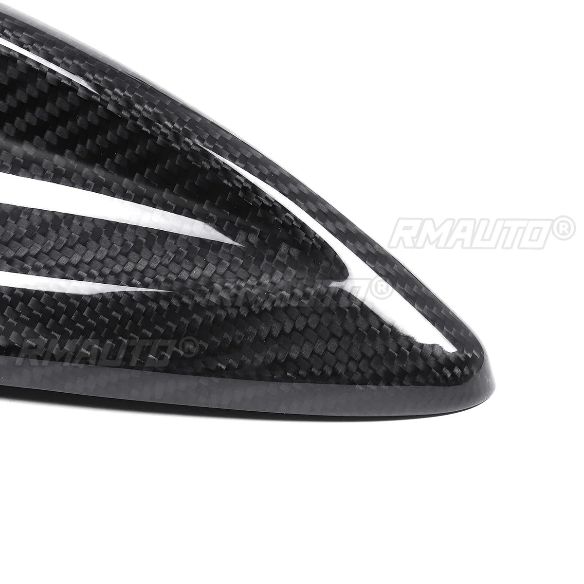 Real Carbon Fiber Shark Fin Antenna Cover for BMW F Series Models (2011–2016)