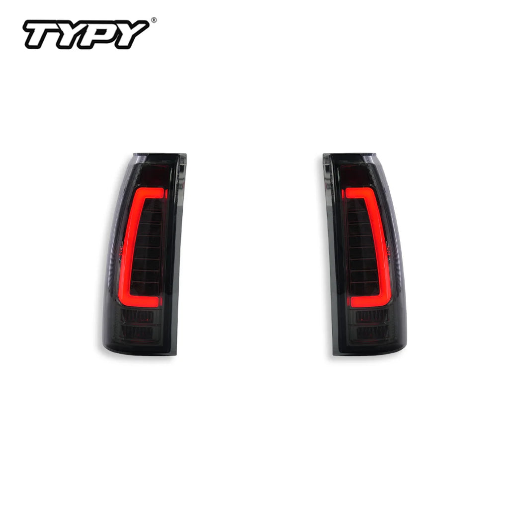 TYPY LED Tail Lights for Chevrolet & GMC Trucks 1988-1998 – Smoke Lens Rear Light Upgrade