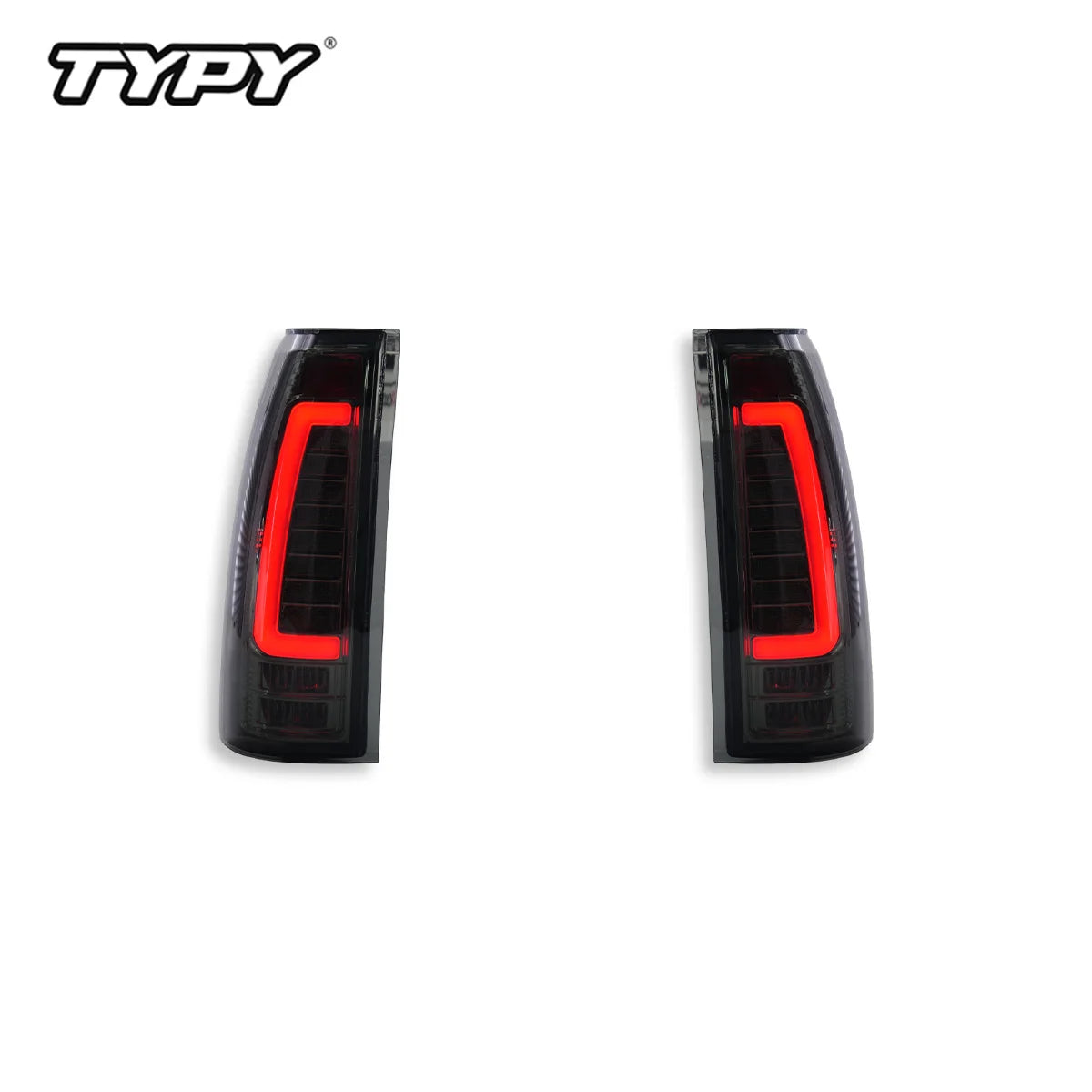 TYPY LED Tail Lights for Chevrolet & GMC Trucks 1988-1998 – Smoke Lens Rear Light Upgrade