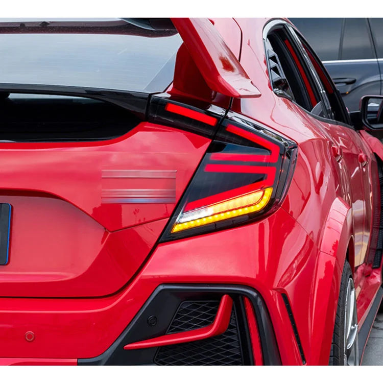AURON LED Tail Lights for Honda Civic 2016-2022 – Premium Rear Lamp Upgrade with Daytime Running Lights