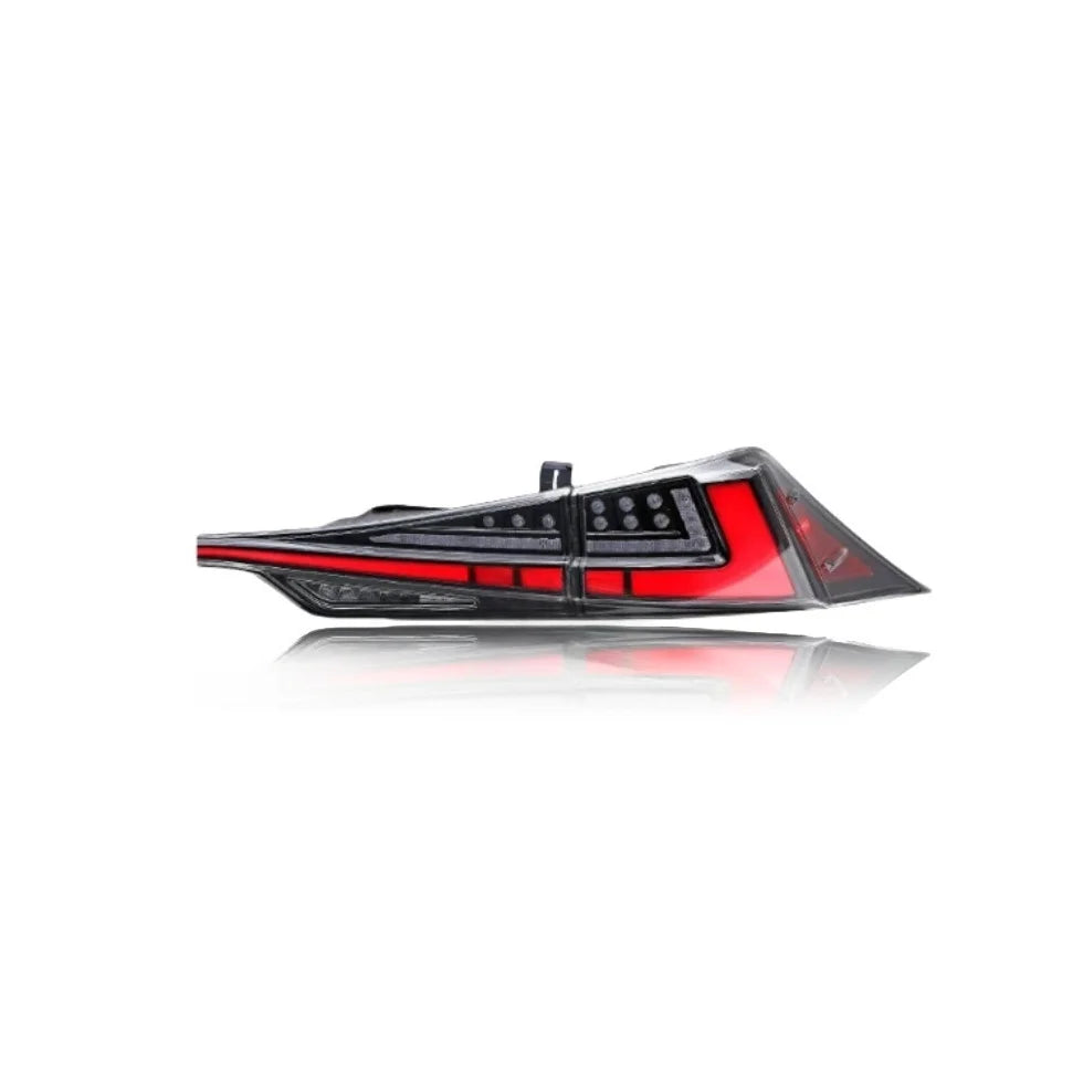 Piloto trasero LED para Lexus IS (2013–2022) – diseño continuo con intermitente fluido