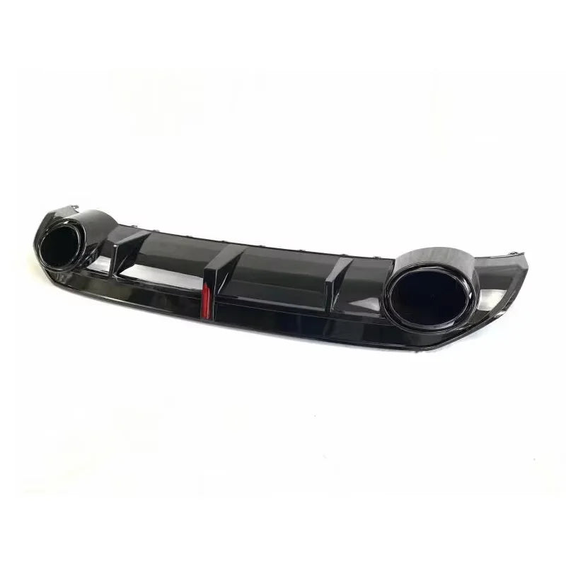 RS3 Style Rear Diffuser for Audi A3 / S3 8Y Sedan (2020–2024) – Dual Exhaust Rear Bumper Lip Upgrade