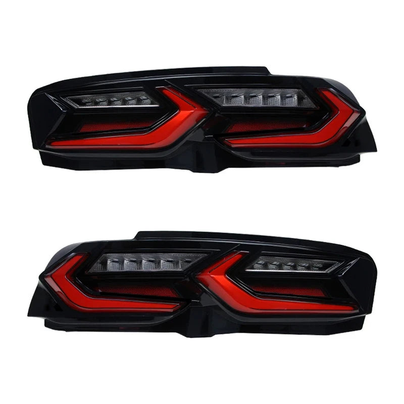 YU GUANG for Chevrolet Camaro Taillight Car Accessories 2019 2022 Taillamp Upgrade Tail Lamp Black Rear Light Lamp LED Indictors