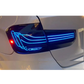 RGB LED Tail Lights for BMW F30, F35 &amp; F80 (2012–2020) | Smoke Lens Plug and Play Upgrade