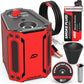 AutoLine Pro HyperSmoke Automotive Smoke Machine – Professional EVAP & Vacuum Leak Tester with Built-In Air Compressor