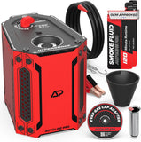 AutoLine Pro HyperSmoke Automotive Smoke Machine – Professional EVAP & Vacuum Leak Tester with Built-In Air Compressor