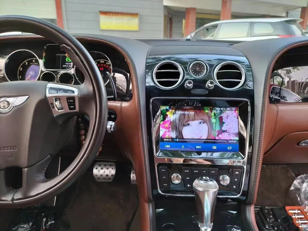 Android Car Radio for Bentley Flying Spur &amp; Continental (2006–2012) | Wireless CarPlay, Android Auto, GPS &amp; 4G Multimedia System
