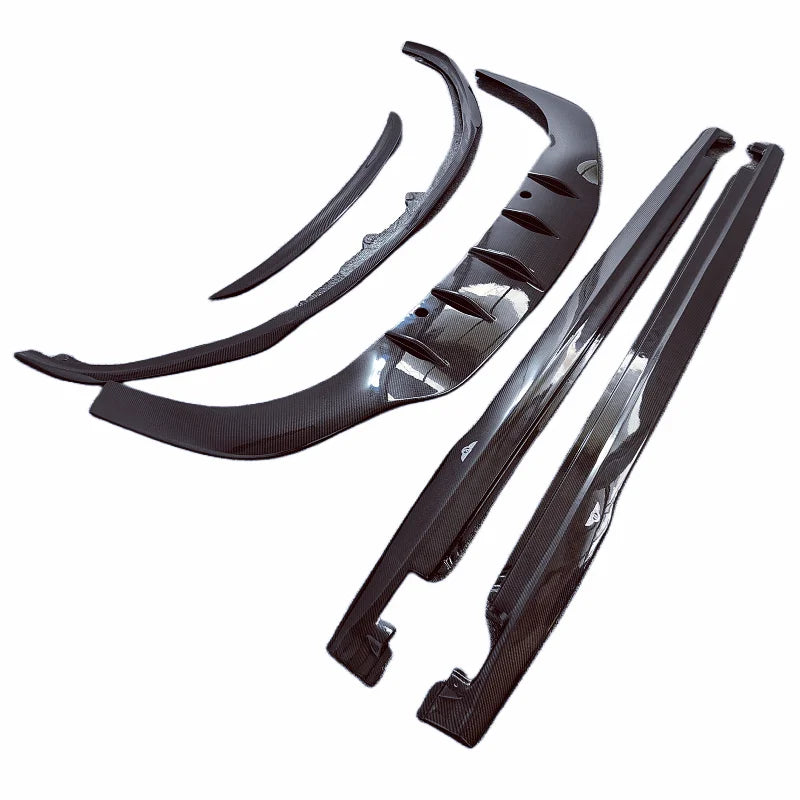 W12 Style Carbon Fiber Body Kit for Bentley Continental GT (2015–2017) | Front Lip, Side Skirts, Rear Diffuser &amp; Spoiler