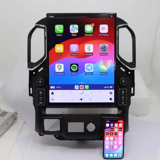 15.6" Android Multimedia GPS Navigation System with Wireless CarPlay for Chevrolet Silverado (2019-2021)
