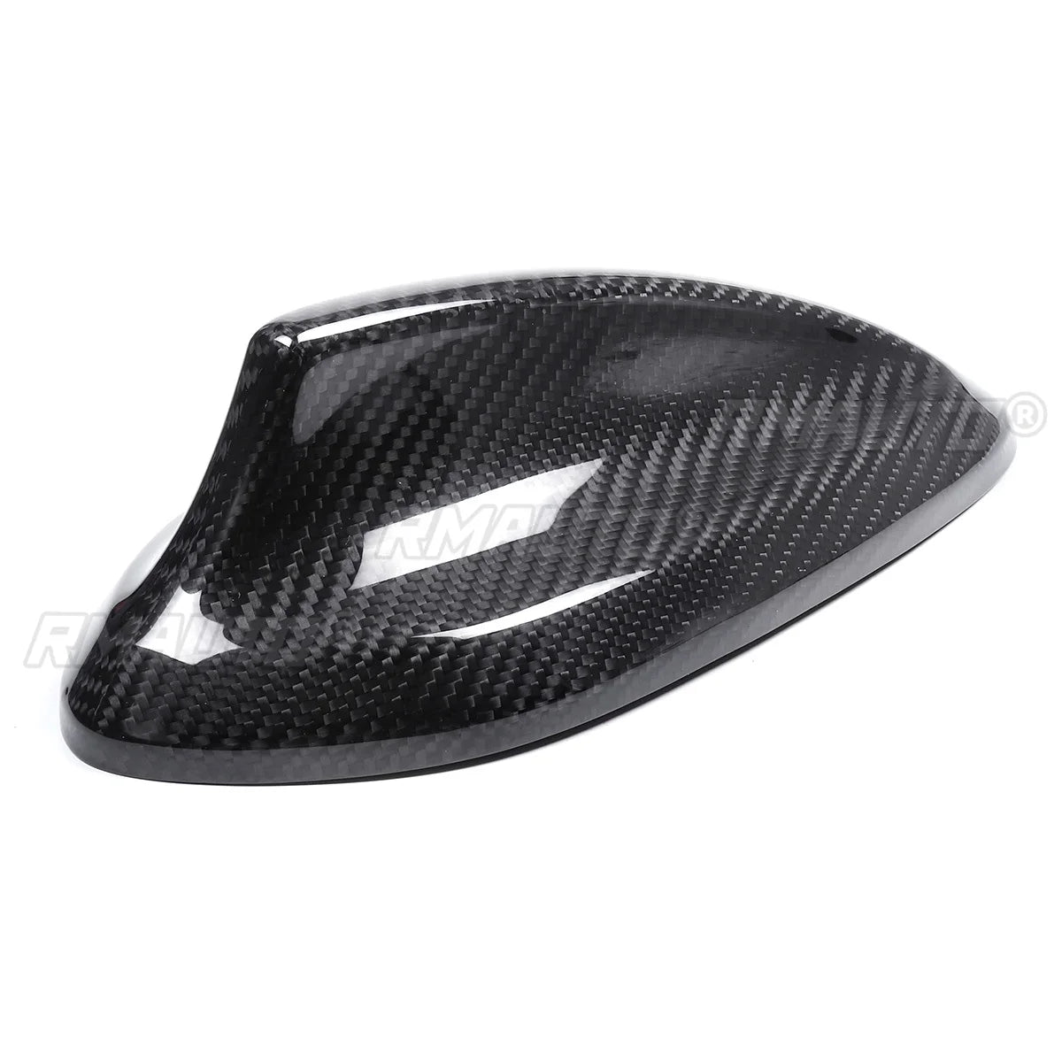 Real Carbon Fiber Shark Fin Antenna Cover for BMW F Series Models (2011–2016)