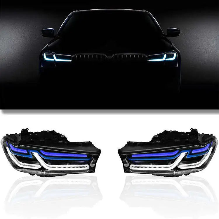 Headlight for BMW 5 Series G30 G31 F10 F90 M5 Facelift Led Lci Laser Assembly Headlamp