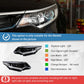 For 2016-2019 for KIA K5 High Quality LED Auto Projector Lens Headlight Assembly 6000k New Condition with Start Effect Accessory