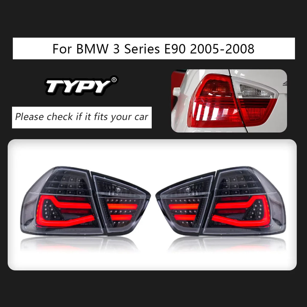 LED Tail Lights for BMW 3 Series E90 (2005–2008)