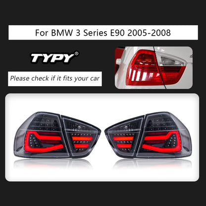 LED Tail Lights for BMW 3 Series E90 (2005–2008)