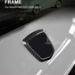 Real Carbon Fiber Interior Logo Badge for Fiat 500 &amp; Abarth 595 (2008-2023)