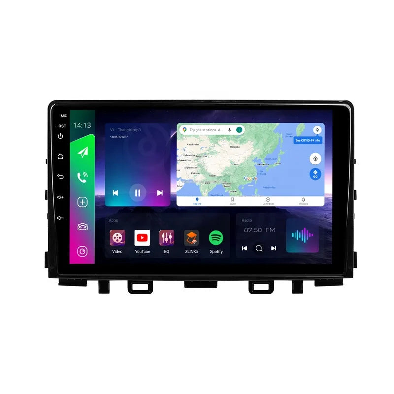 Wireless CarPlay 4+64GB Android 13 for Kia RIO YB KX Cross 2016-2020 Car Stereo Radio GPS WIFI BT