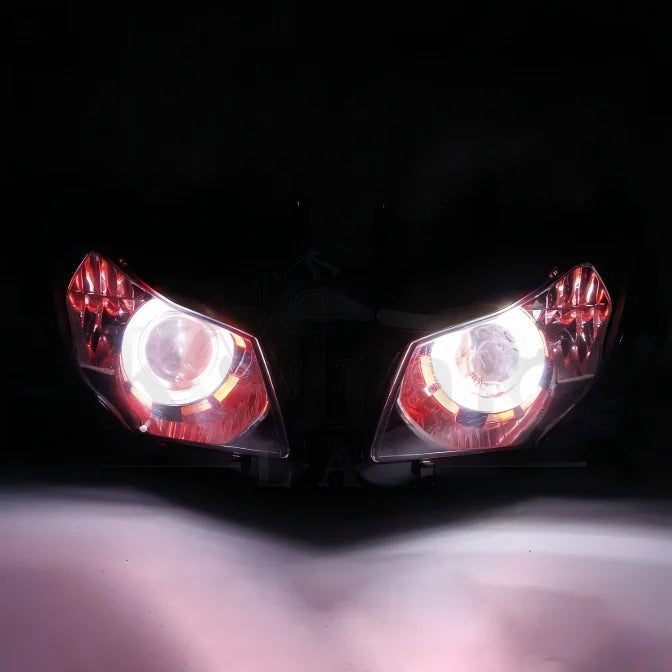 LED Headlight Assembly for Honda CBR1000RR 2012-2016 – Angel Eyes Motorcycle Headlamp Upgrade