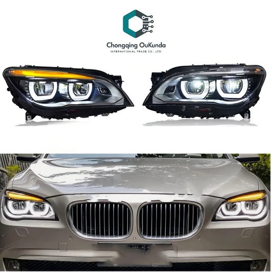 LED Headlights for BMW 7 Series F01 & F02 (2009-2015) – DRL & Dynamic Turn Signals