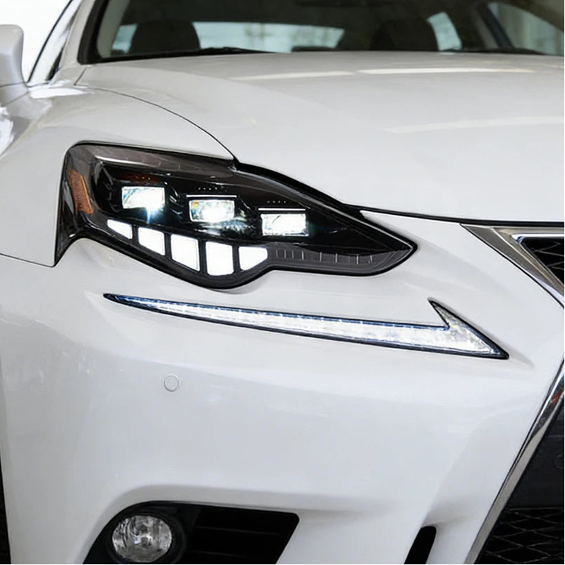 LED-Scheinwerfer für Lexus IS200 / IS250 / IS350 (2013–2016) – Lauflicht-Blinker, dynamische Startanimation