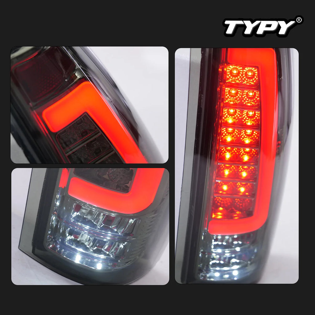 TYPY LED Tail Lights for Chevrolet & GMC Trucks 1988-1998 – Smoke Lens Rear Light Upgrade