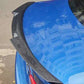 Aileron arrière en fibre de carbone de style M4 pour Audi A3 / S3 Sedan (2014–2016)
