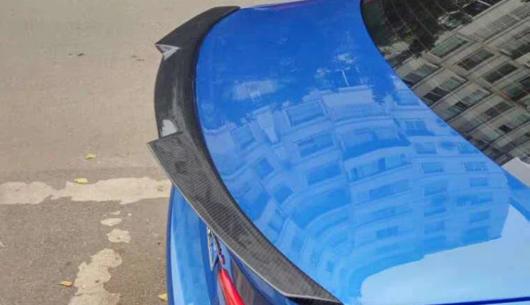 M4 Style Carbon Fiber Rear Spoiler for Audi A3 / S3 Sedan (2014–2016)