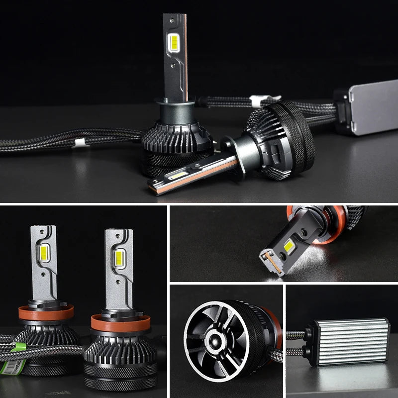 K5C/K6C LED Headlight Bulbs – 130W High-Power Automotive Lighting System