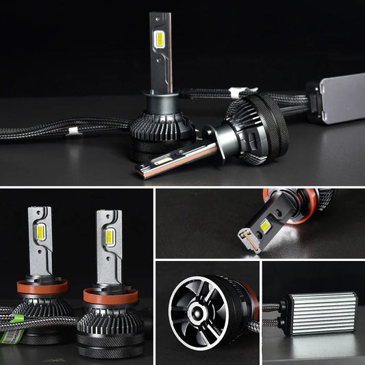 K5C/K6C LED Headlight Bulbs – 130W High-Power Automotive Lighting System
