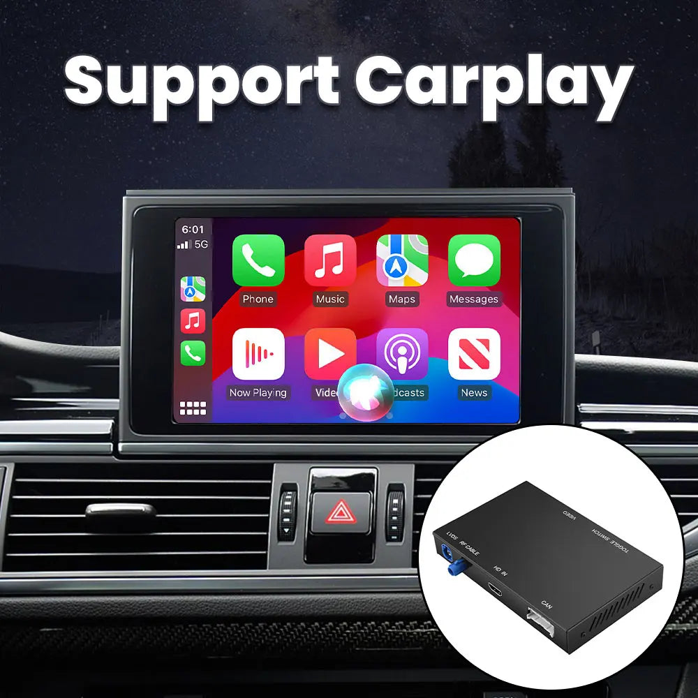 Wireless CarPlay &amp; Android Auto Interface Box for Audi