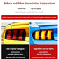 VLAND LED Tail Lights for Ford Mustang 2023-2025 – Dynamic Turn Signals &amp; Modern LED Design