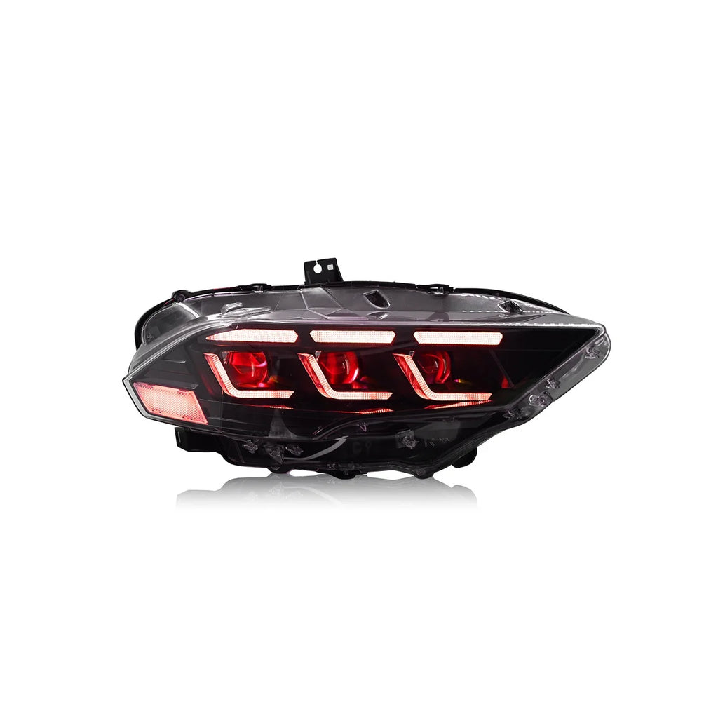 RGB LED Headlights for Ford Mustang 2018-2022 – Retrofit Upgrade Headlight Assembly