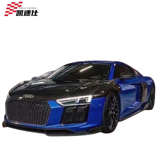 Carbon Fiber 1016 Style Front Hood for Audi R8 – Performance Engine Bonnet Upgrade