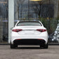 Real Carbon Fiber Rear Diffuser for Alfa Romeo Giulia (2017–2020)