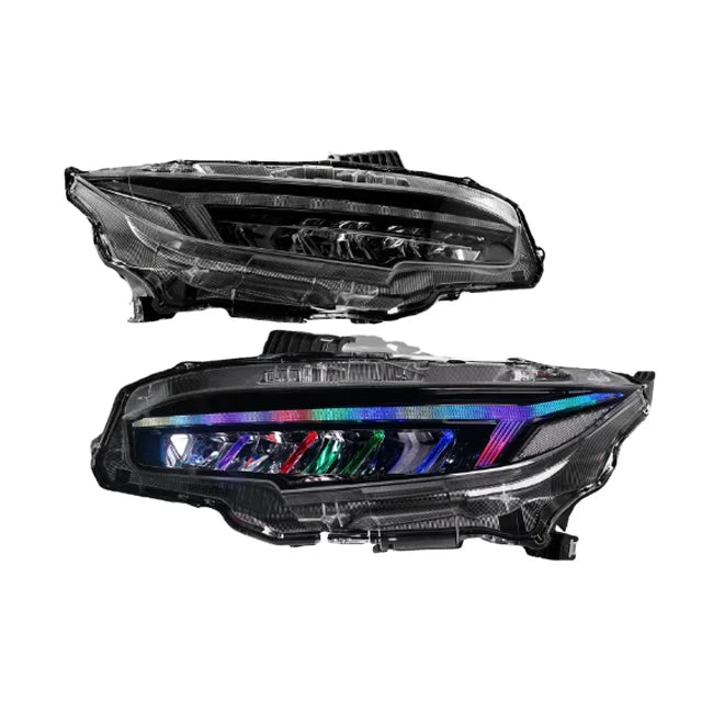 LED Headlights for Honda Civic 10th Generation 2017-2020 – 8000 Lumens OEM-Style Replacement