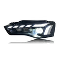 RS5 Style LED Headlights for Audi A5 (2012–2016) – Full LED Upgrade with DRL &amp; Dynamic Turn Signals