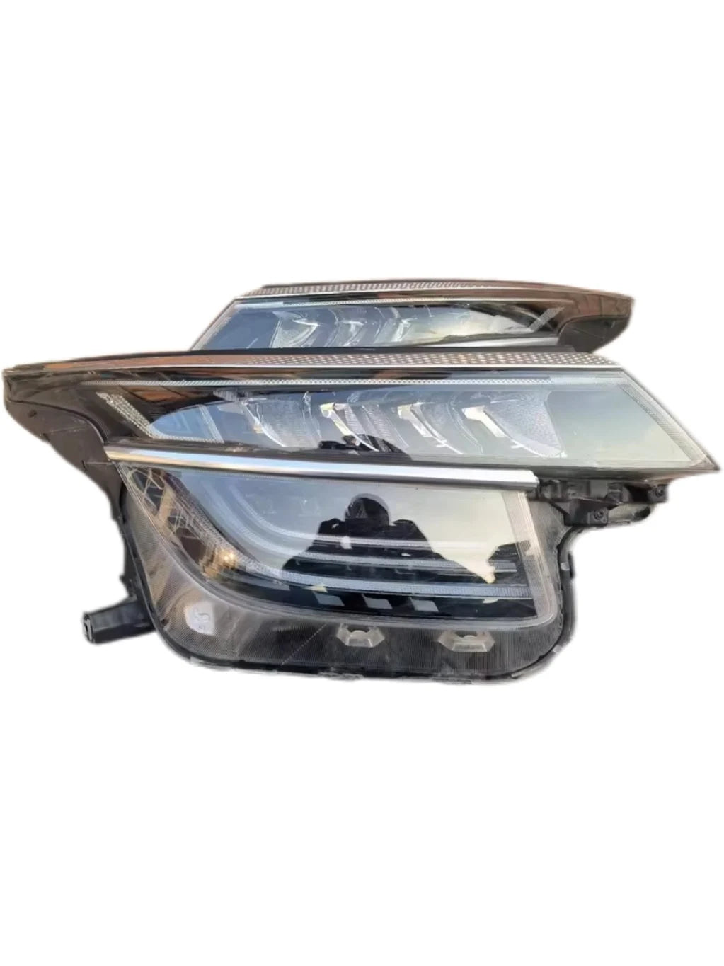 High-End LED Daytime Running Light Lens Xenon Headlight 6000k Color Temperature for Kia KX3 Headlight Upgrade