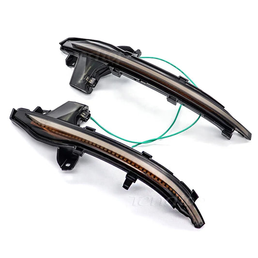 Dynamic LED Mirror Turn Signal Lights for Audi A6 C8, A7 4K &amp; A8 D5 (2018+) – Sequential Indicator Upgrade
